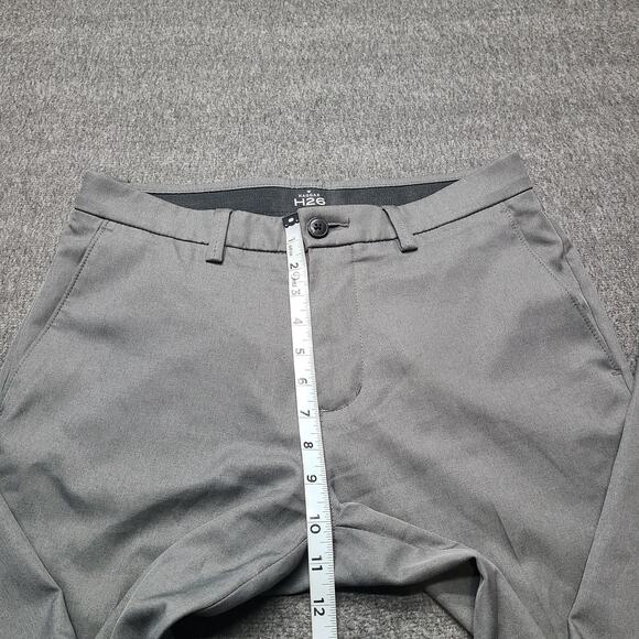 Haggar H26 Pants Mens 30x32 Gray Dress Slacks Polyester Flat Front Classic - Picture 3 of 9